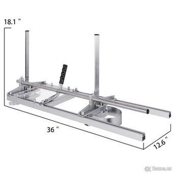 Katr pro řezání prken, trámů motorovou pilou - katr 35-90cm