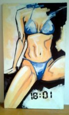 Obraz: Modré plavky v 18:01