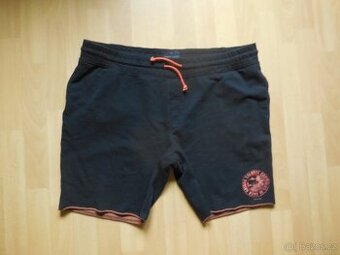pánské C&A černé kraťasy šortky guma teplákové 3XL p.120-126