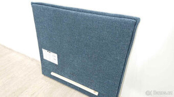 Tmavě modré čalouněné čelo postele Fun 100x90 cm Meise Möbel