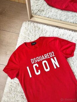 Dsquared2 červené tričko