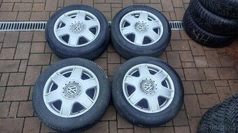 ALU letní 16", VW GOLF 4, rozteč 5x100mm, pneu 205/55/16