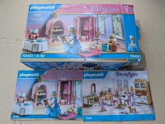Playmobil 70451 a 71848 Královská cukrárna