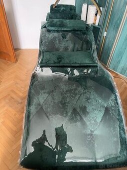 Kosmetické lehátko Loft Royal + lampa, židle a stoleček – ja