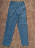 Modré plátěné kalhoty - 1