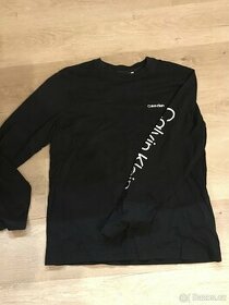 Pánský triko s dlouhým rukavem Calvin Klein
