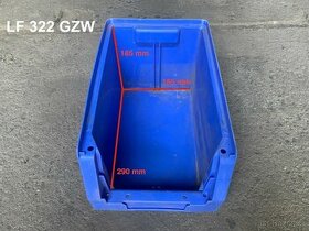 Plastové boxy/přepravky na drobné díly