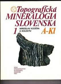 Topografická mineralogie Slovenska - Koděra - 1