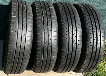 4x Letní pneu s disky 165 70R 14 na Š Fabia, VW, SEAT