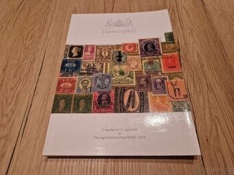 Poštovní známky  - aukční katalog.