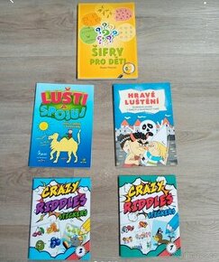 Set zábavných sešitů pro děti a mládež