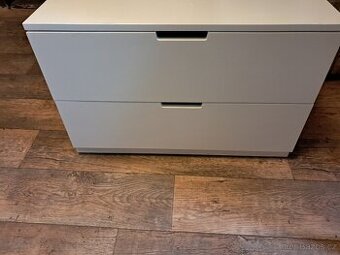 Ikea komoda Nordli 2 zásuvky