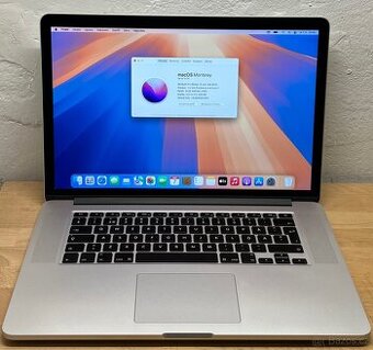 MacBook Pro 15" 2015 /16GB RAM/Intel i7/256GB SSD/ Záruka