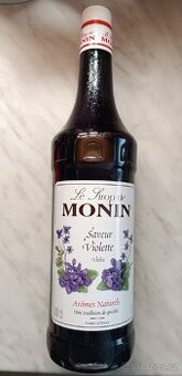 Monin sirup Violet Fialka 1 l - 1