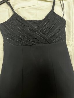 Černé šaty Marks & Spencer vel. S (UK 10) - top stav