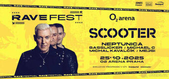 SCOOTER NA RAVE FESTIVALU, VIP klubové patro - 25.10.2025