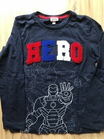 Tričko Avengers s plastickým nápisem