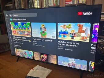 TCL 50P635 velka 126cm funkci televize LED 4K HDR