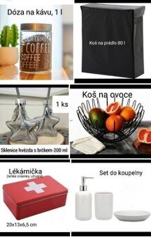Mix věcí do domácnosti za 50,-