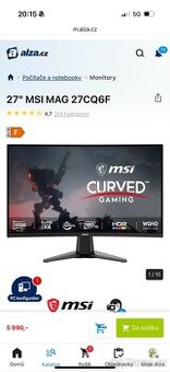 Herní monitor msi - 1