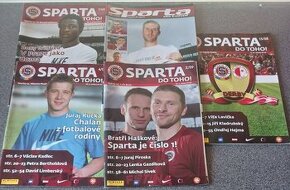SPARTA DO TOHO - prodám 5 programů z AC SPARTA PRAHA.