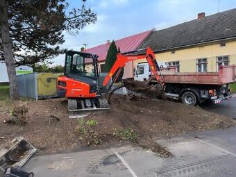 Kontejnerová přeprava + zemní výkopové práce
