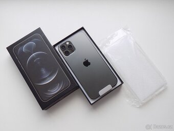 APPLE iPhone 12 Pro Max 512GB Graphite - ZÁRUKA - 100% BATER - 1