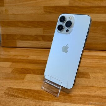 iPhone 13 Pro 128GB, bílý/ stříbrný (12 měsíců záruka)