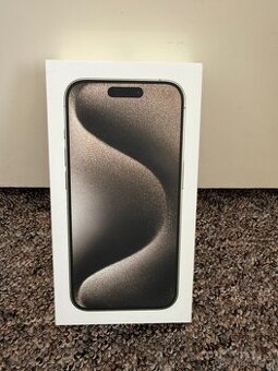 Apple iPhone 15 Pro 128gb Natural. 2 roky zaruka. TOP stav.