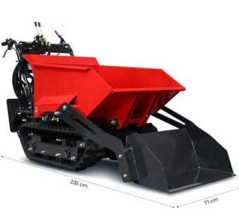 dumper, pásový dumper, nakladači dumper