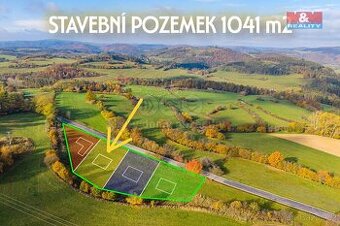 Prodej pozemku k bydlení, 1041 m², Milešov