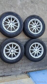 Prodám Alu kola Mercedes 7,5Jx17 H2 ET53 pneu 235/65 R17 Xl