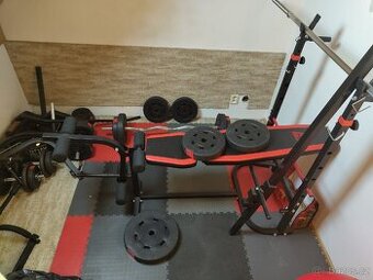 Bench press + další vybavení