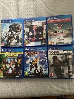 Hry na ps4