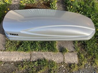THULE ATLANTIS 780 STŘEŠNÍ BOX,RAKEV,STŘÍBRNÝ,RYCHLOUPÍNÁNÍ