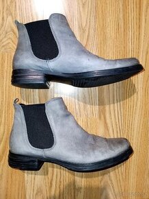 Kožená kotníková obuv 40