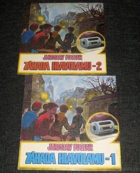Dvě LP J. Foglar - Záhada Hlavolamu-1 + Záhada Hlavolamu-2