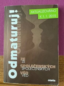 ODMATURUJ ZA SPOLEČENSKÝCH VĚD