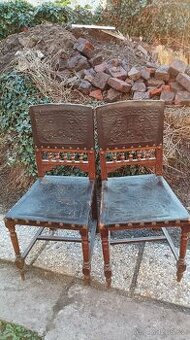 Starožitné židle 2ks.