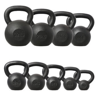Profi ocelový kettlebell 4 - 32kg NOVÝ