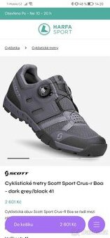 Mtb pánské boty scott v.41