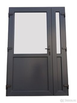 Vchodové dveře antracit 140x210