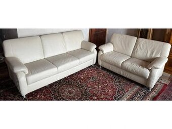 Moderní kožená sedací souprava 3+2,3338