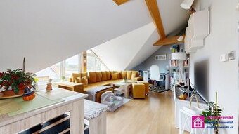 Prodej podkrovního bytu 4+1, 106 m², zahrada, Břeclav