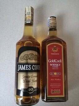 Whisky GoldCock a James Cook Dark Rum