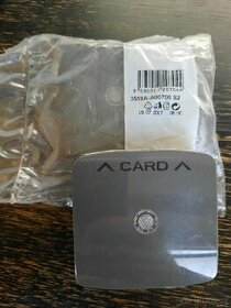 Kryt spínače kartového šedý