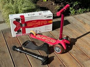 Dětské odrážedlo Mini Micro Deluxe, růžové