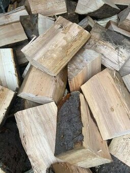 Palivové dřevo tvrdé bříza měkké štípané