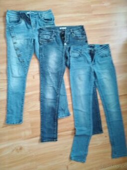 Dámské džínové kalhoty velikost 32 34 zn. LEXXURY