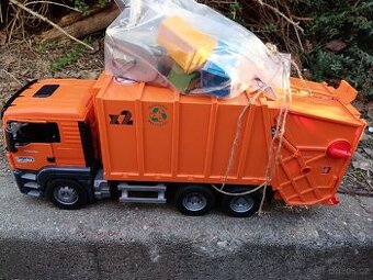 Velké popelářské Auto 60cm.Bruder.